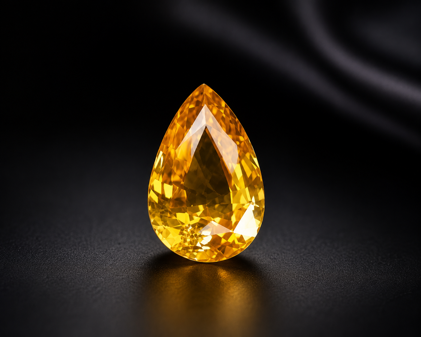 Yellow Sapphire  0.98 Carats