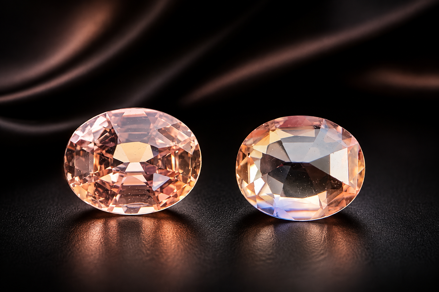 Peach Sapphire  1.15 Carats